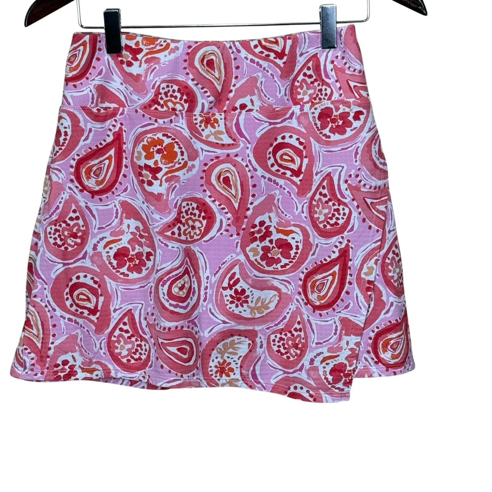 IBKUL Tennis Pickleball Golf Skirt Size XS Golf Skort  Pink Coral